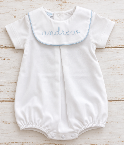 Personalized baby boy gift take home outfit