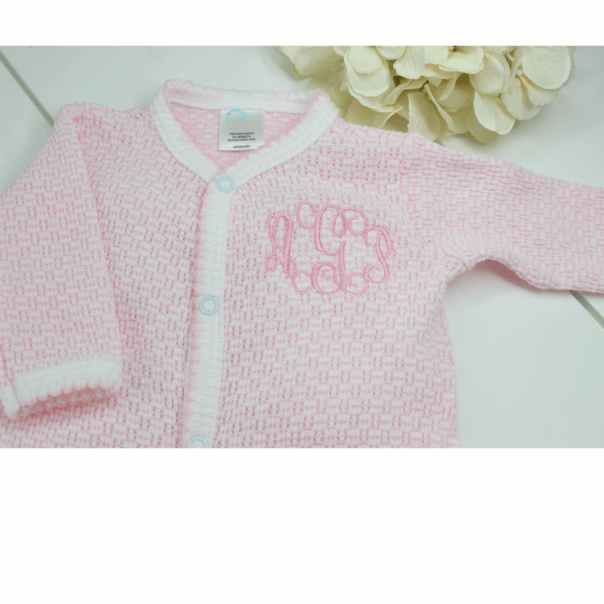 Baby Girl Coming Home Outfit Pink Footie Pajama