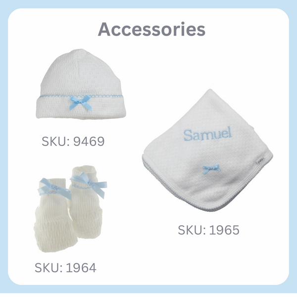 Baby Accessories - Baby Hats, Socks and Shawls