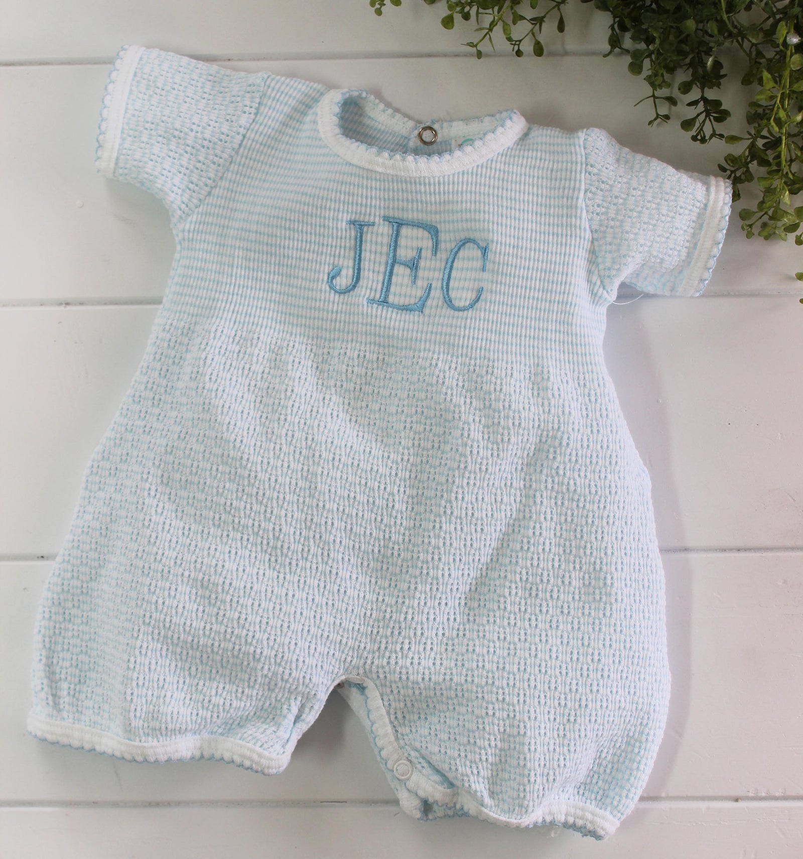 Monogrammed Baby Clothes
