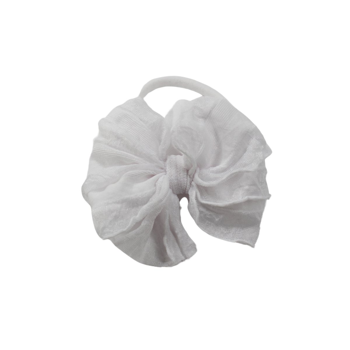 Baby Girls Headband Bows Pink White