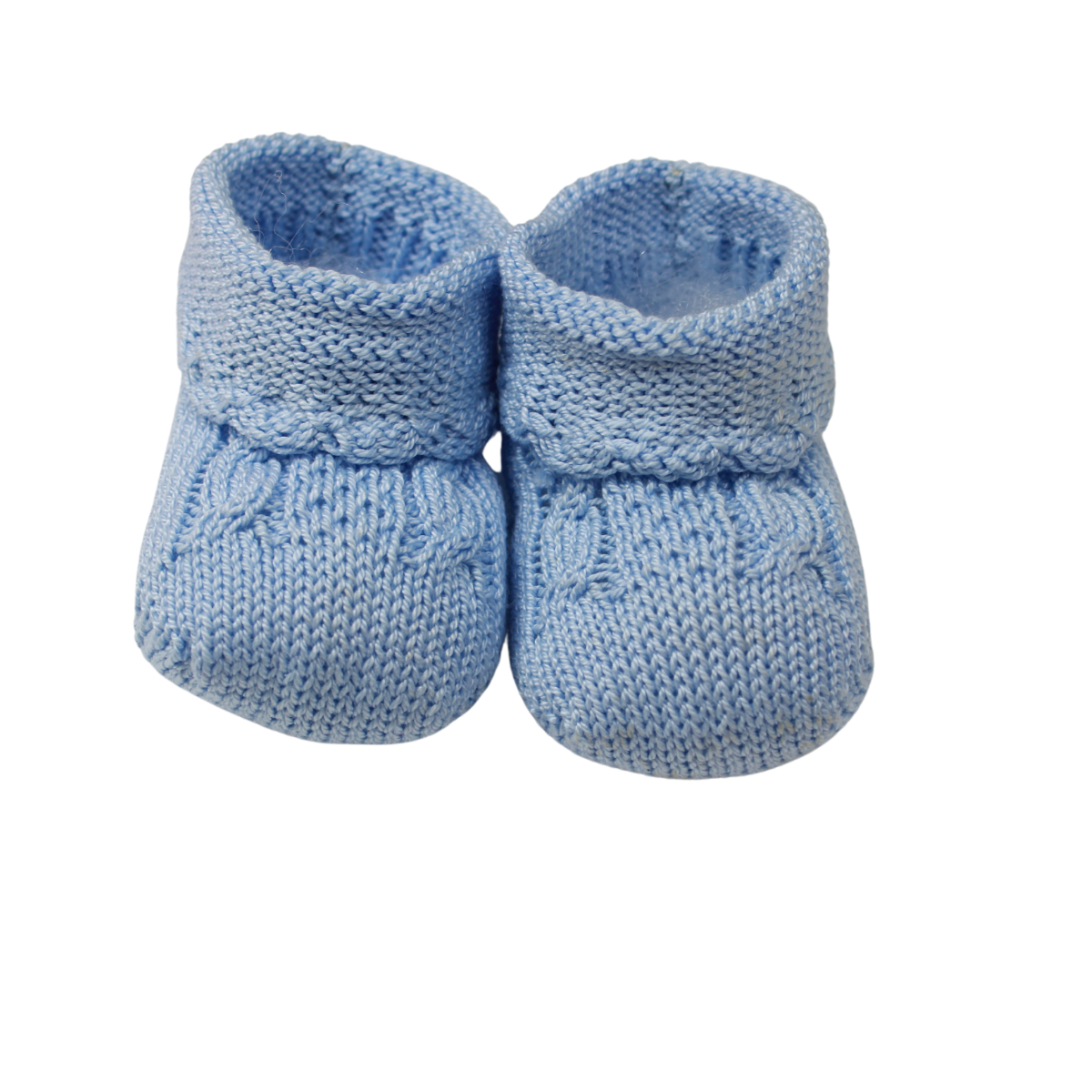 Kids Footwear Unisex Baby Booties Newborn Boys Blue Crochet