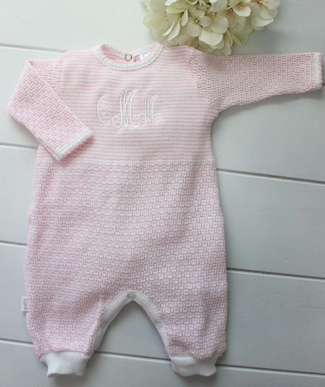 Baby Girls Pink Take Home Romper Outfit