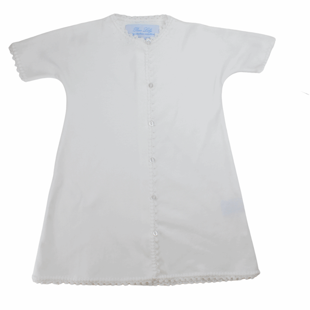 Daygown White Unisex Coming Home Outfit