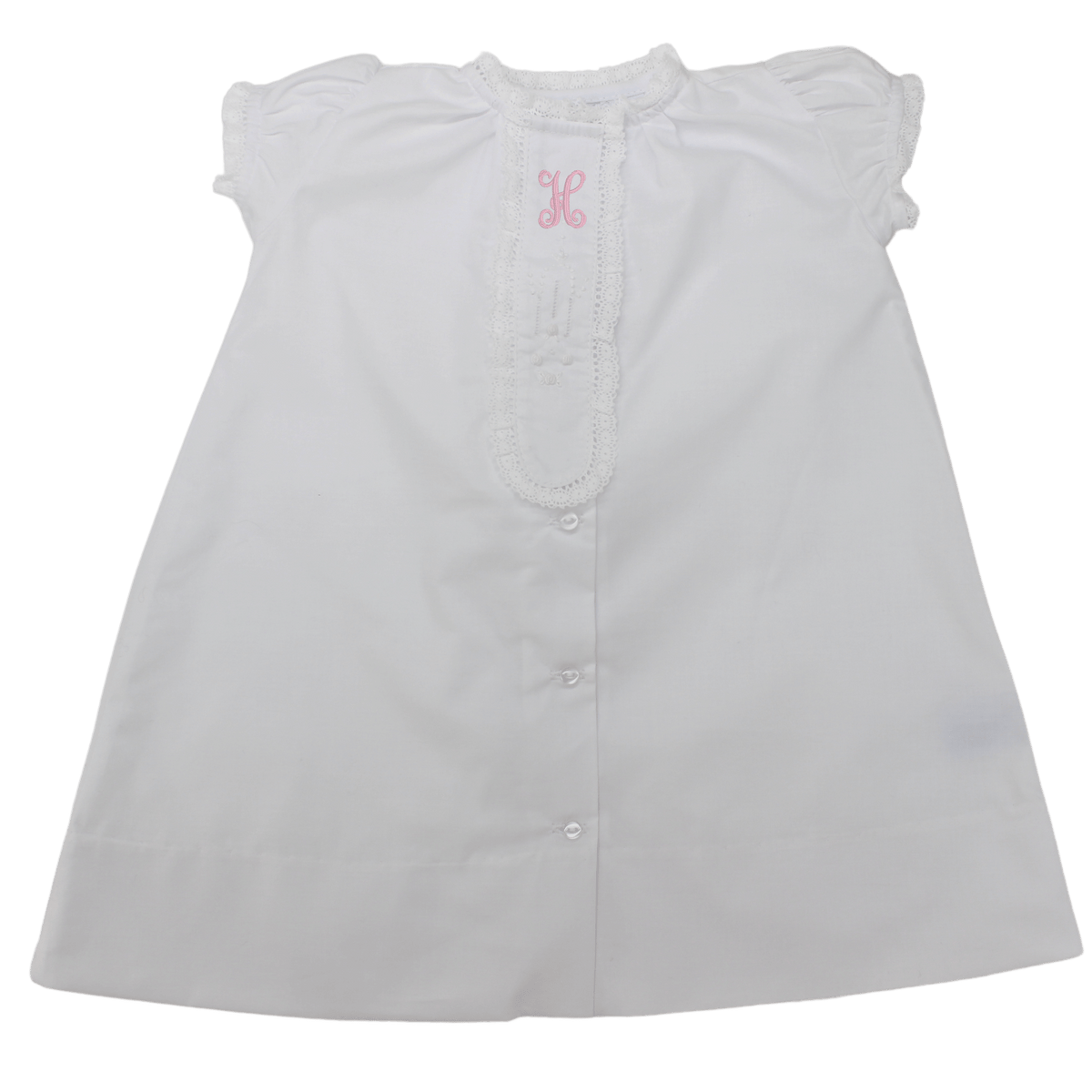 Pixie Lily Baby Girls White Heirloom Daygown