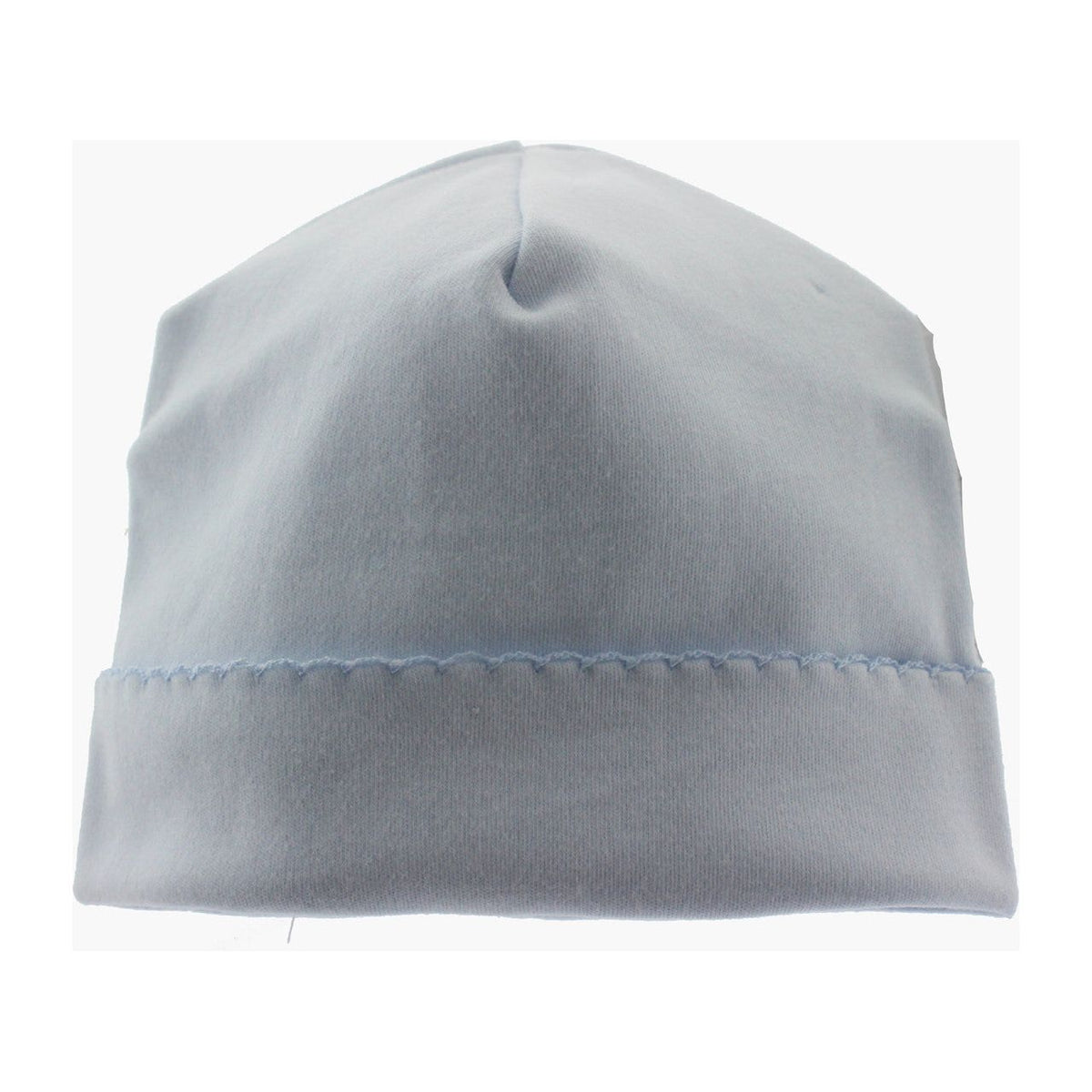 Baby Boys Blue Cotton Beanie Hat
