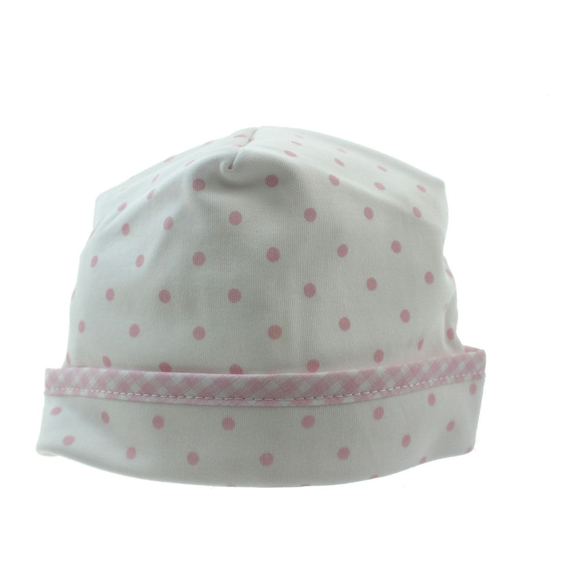 Newborn Girls Pink Dot Take Home Hat |