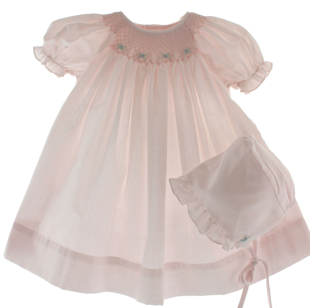 Petit Ami Baby Girls' Bishop Smocked Daydress Petit Ami Baby Girls' Bishop Smocked Daydress